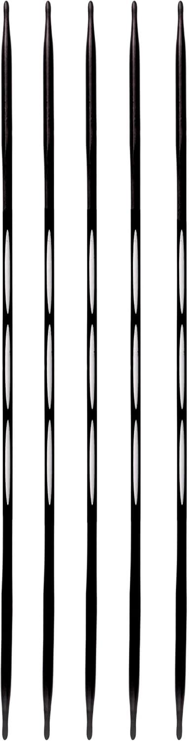 imagePrym 8 Ergonomic Double Point Knitting Needles Carbon US 6 40mmUS 25 3 mm