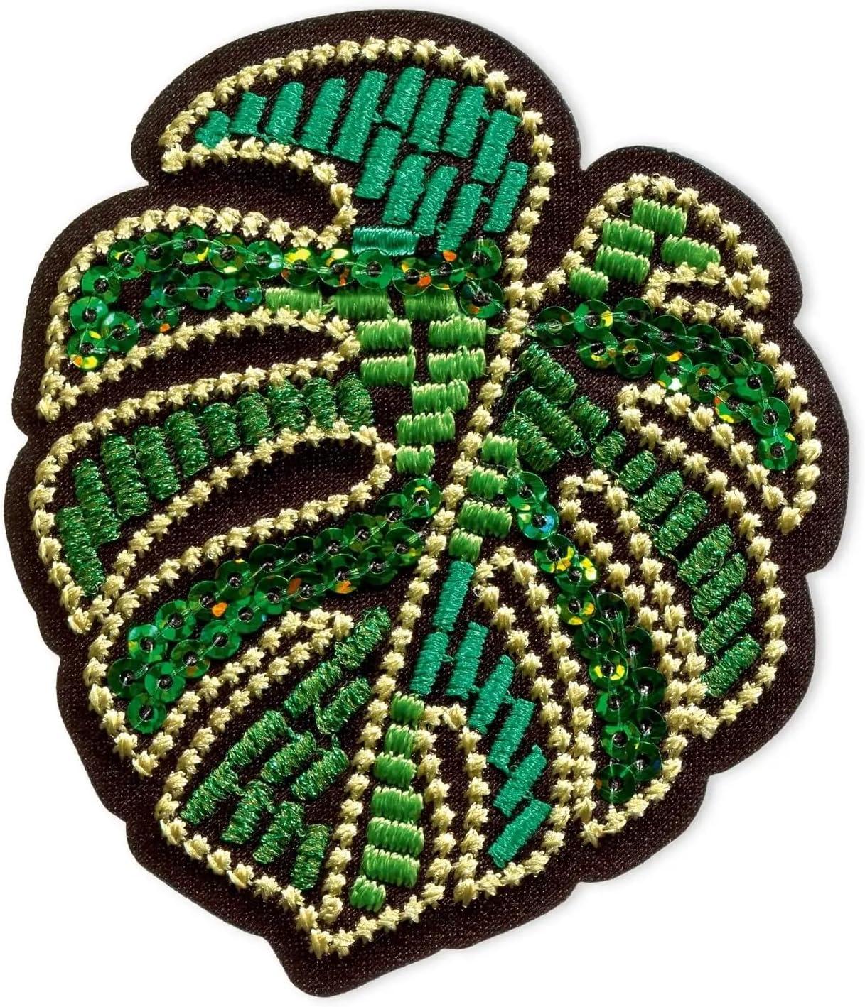 imagePrym Applique Owl 1 pcFicus Leaf