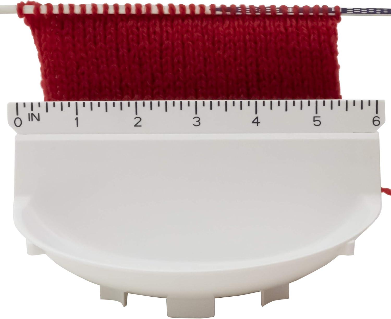 imagePrym Big Sully Travel Yarn Holder for Knitting amp Crochet Prevents Tangles with 6 Yarn Channels Needle Gauge Yarn Spindle NonSlip Base amp Hidden Storage