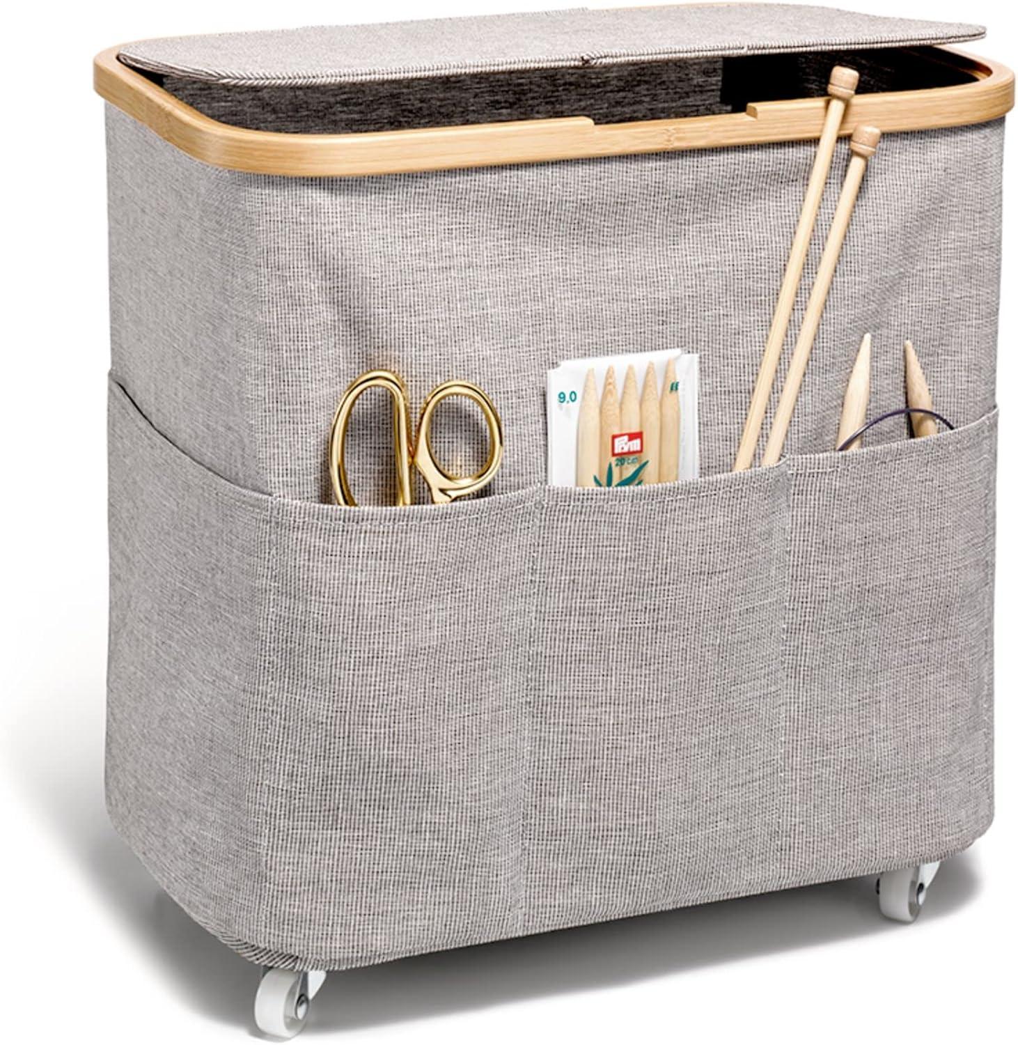 imagePrym Canvas amp Multi faltbar grau Box Canvas amp Bamboo 38 x 26 x 37 cm Grey