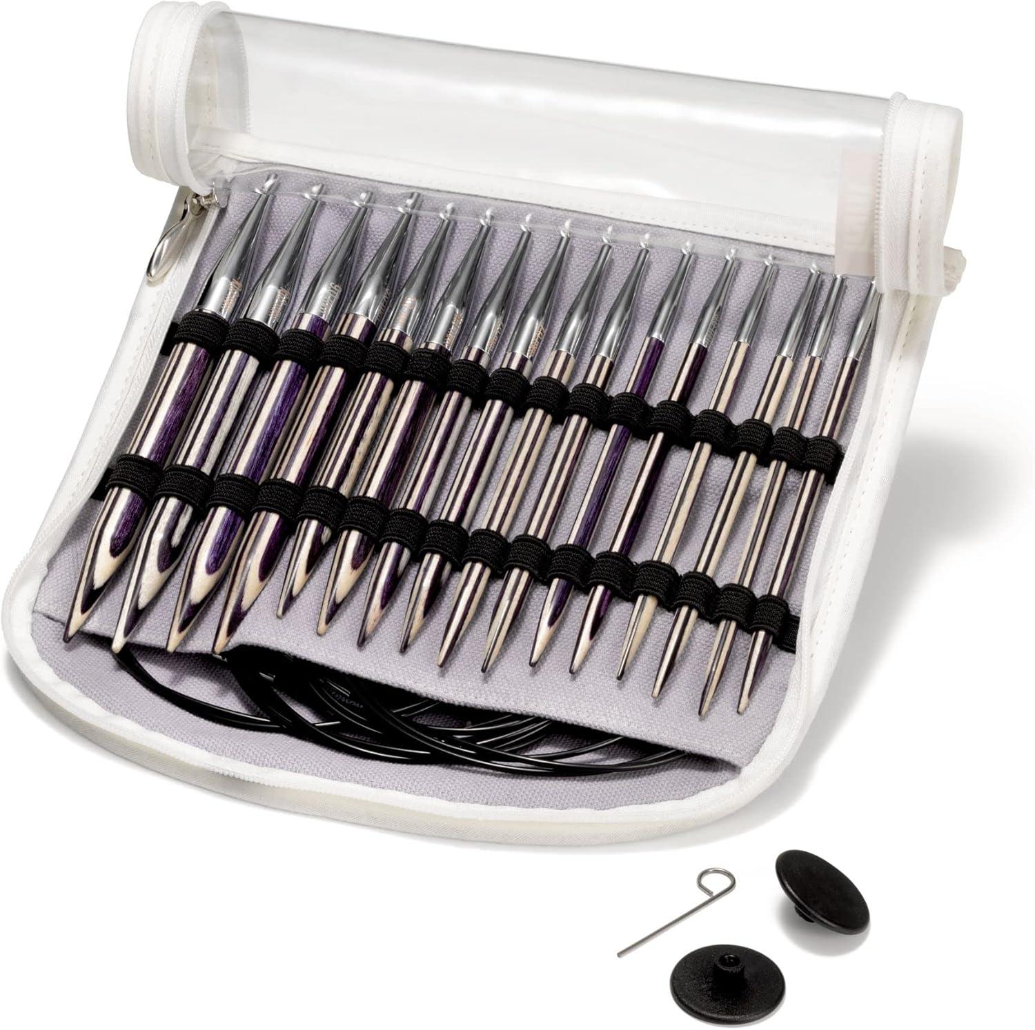 imagePrym Circular Knitting Needles Set Interchangeable Wood 410mm