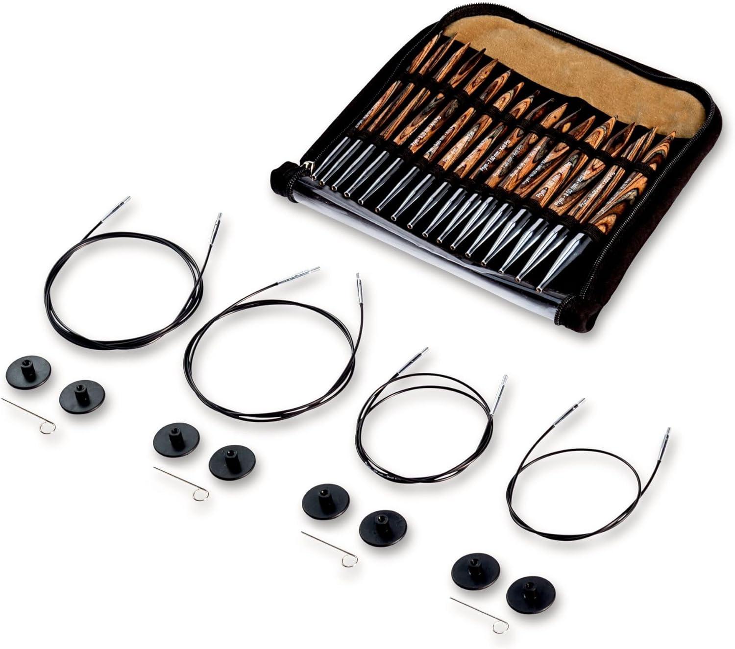 imagePrym Circular Knitting Needles Set Interchangeable Wood 410mmSingle