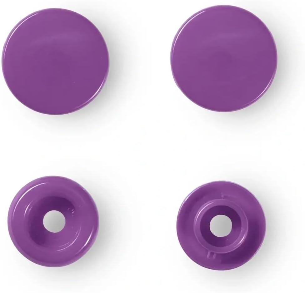 imagePrym Color Snaps 124 mm Gold 30pcPurple