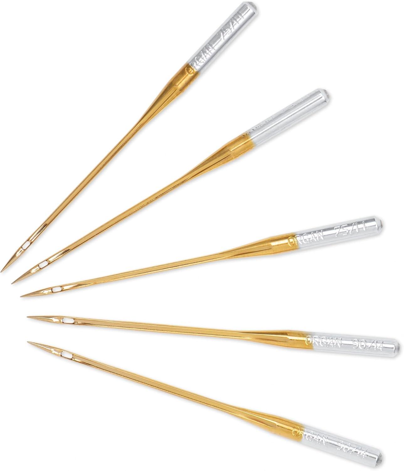 imagePrym Embroidery Sewing 1114 No 7590 5 pc Machine Needles One Size Silver 5 Count