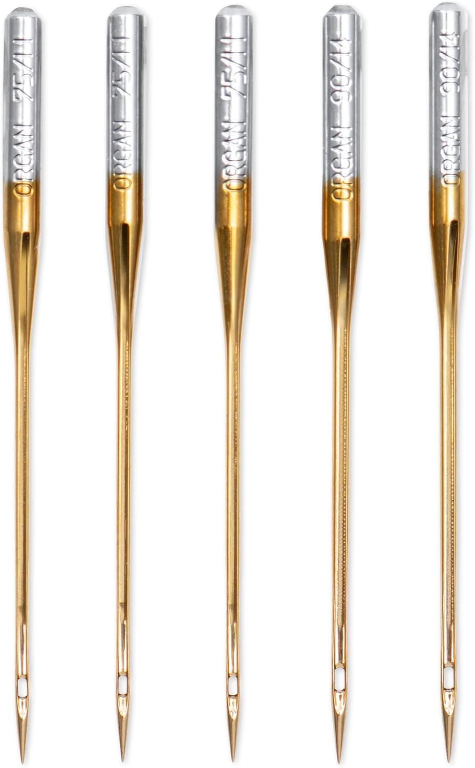 imagePrym Embroidery Sewing 1114 No 7590 5 pc Machine Needles One Size Silver 5 Count