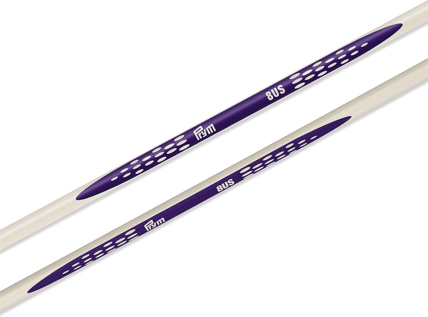 imagePrym Ergonomics 14Inch SinglePoint Knitting Needle Size 4 2PackUs 8 5 Mm