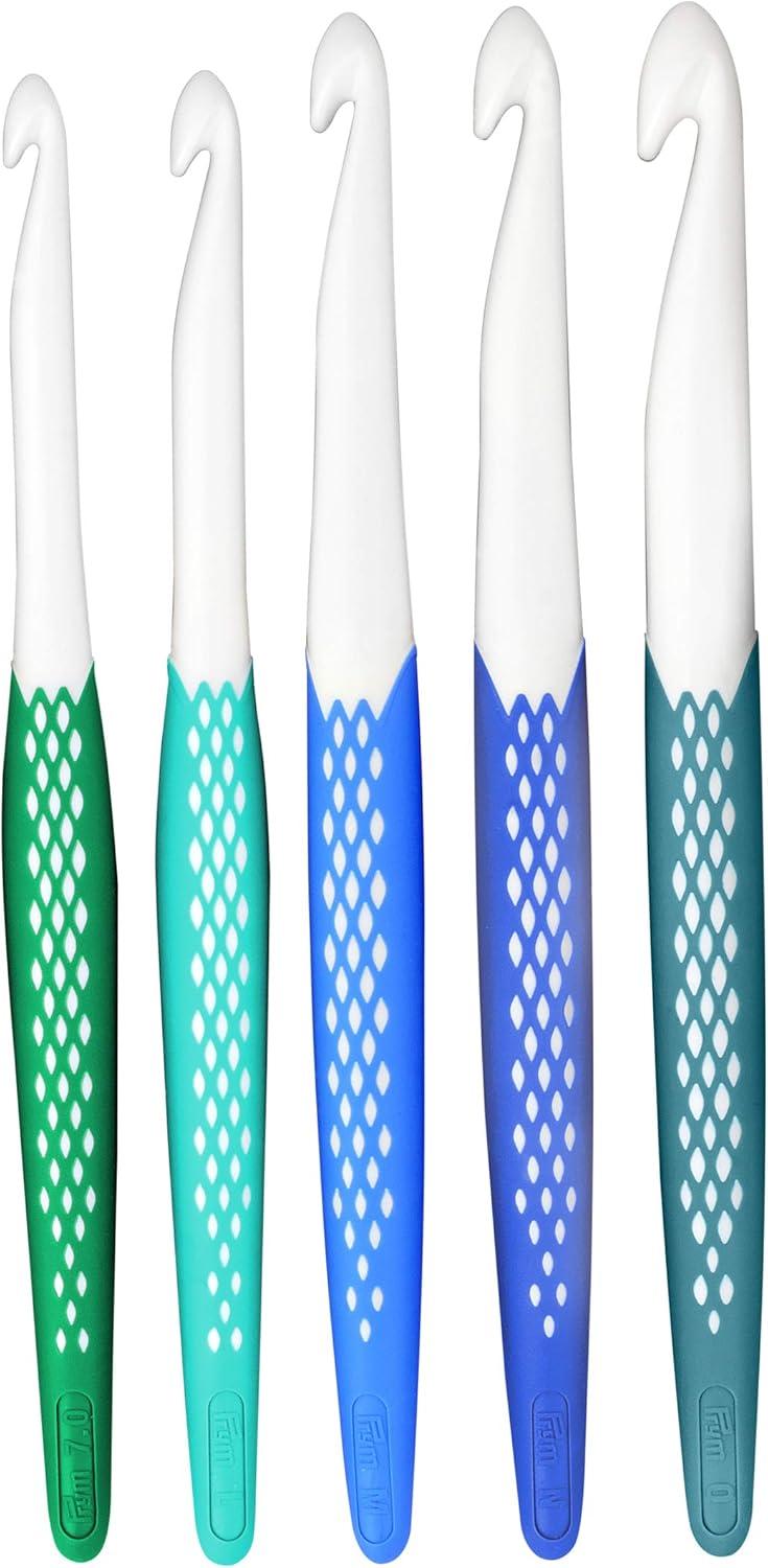imagePrym Ergonomics Crochet Hook Set Large 7mm L M N OLarge 7mm L M N O