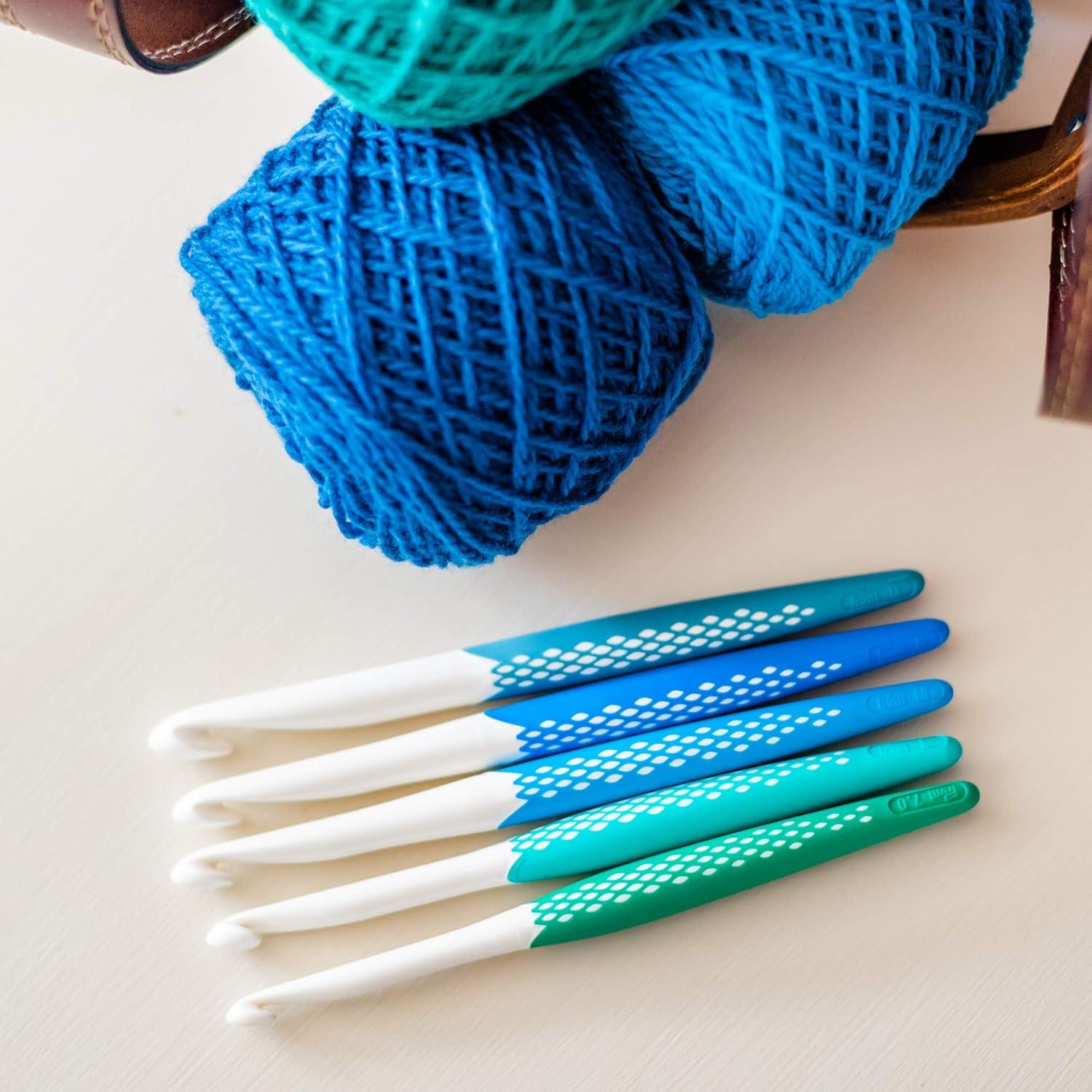 imagePrym Ergonomics Crochet Hook Set Large 7mm L M N OLarge 7mm L M N O