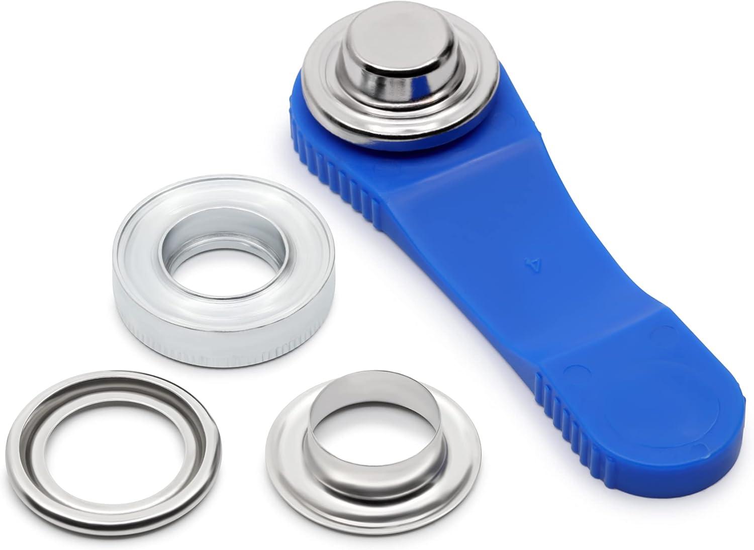 imagePrym Eyelets with washers 14 mm Silver with Tools 10pc