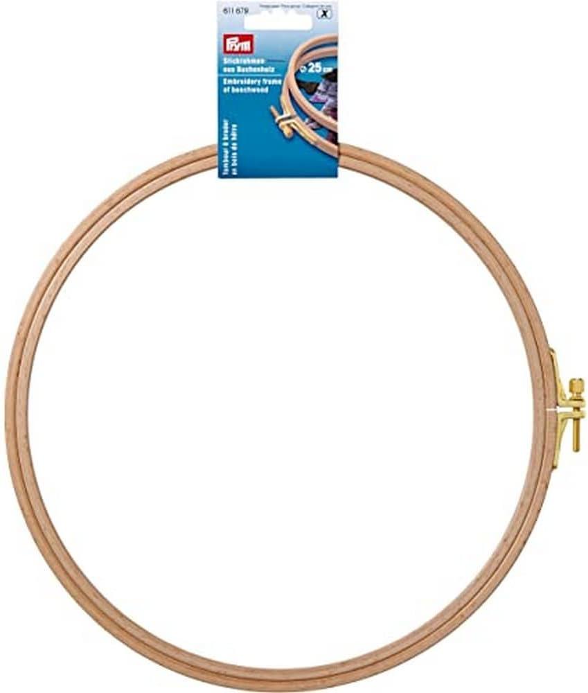 imagePrym Frame Beechwood 16cm Embroidery Hoop Beige08x25cm