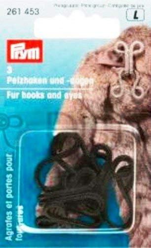 imagePrym Fur Hooks amp Eyes Black 3 PCBlack