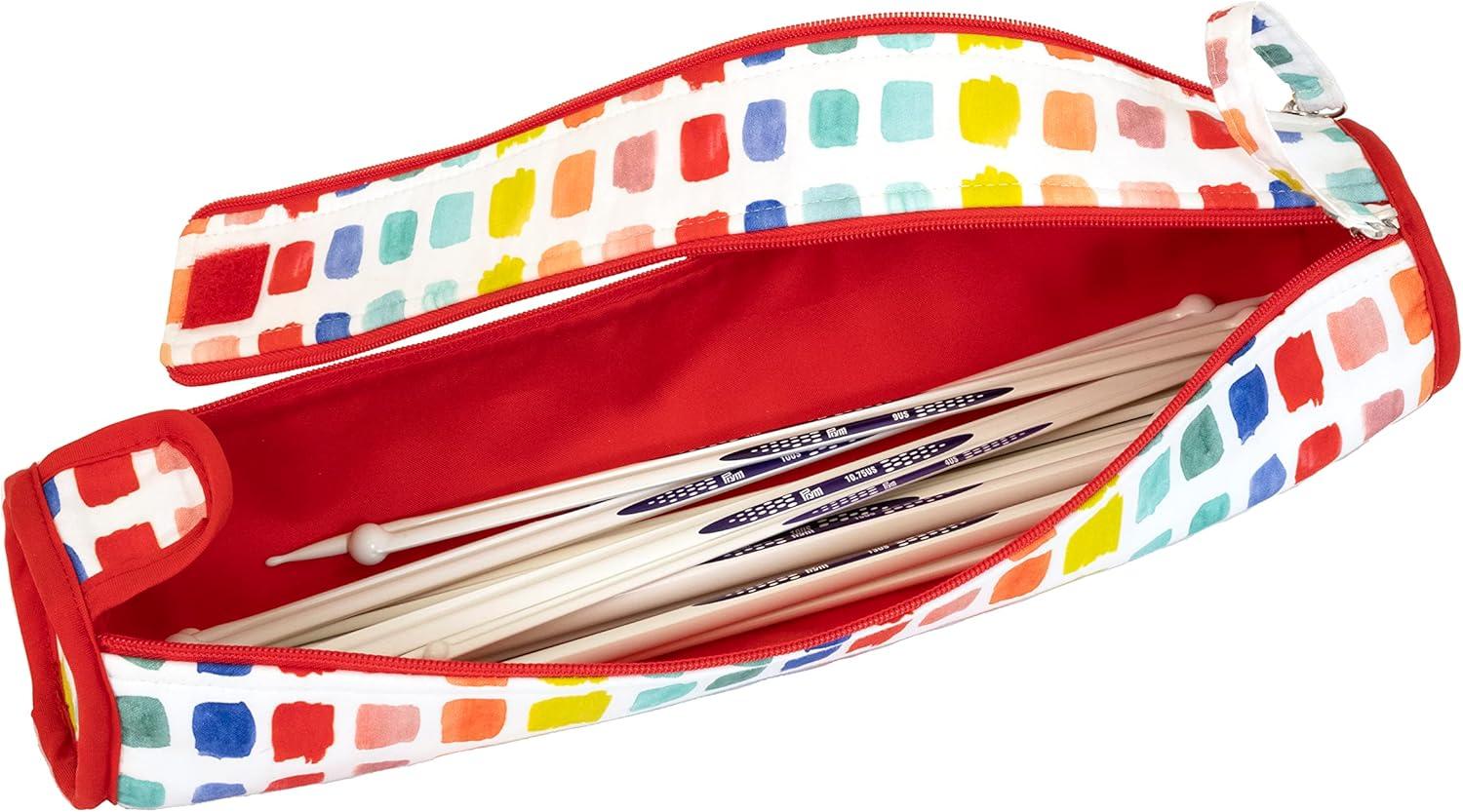 imagePrym Knitting Needle Case Rainbow Specks