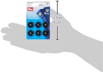 imagePrym Snap Fasteners 30mm Antique BrassBlack