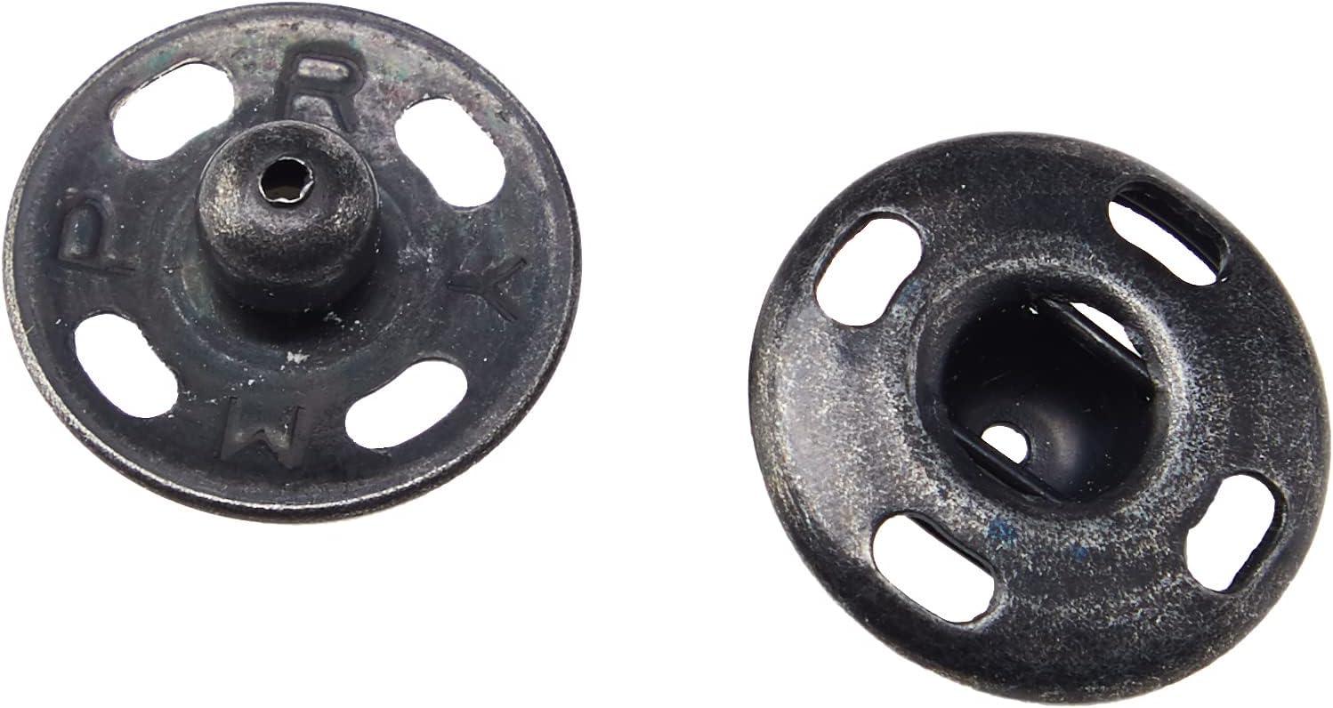 imagePrym Snap Fasteners 30mm Antique BrassBlack