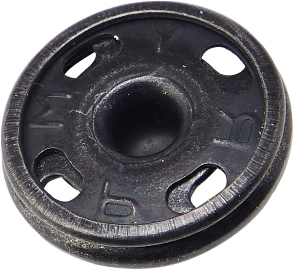 imagePrym Snap Fasteners 30mm Antique BrassBlack