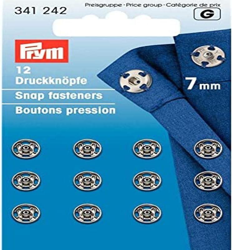 imagePrym Snap Fasteners 30mm Antique BrassSilver