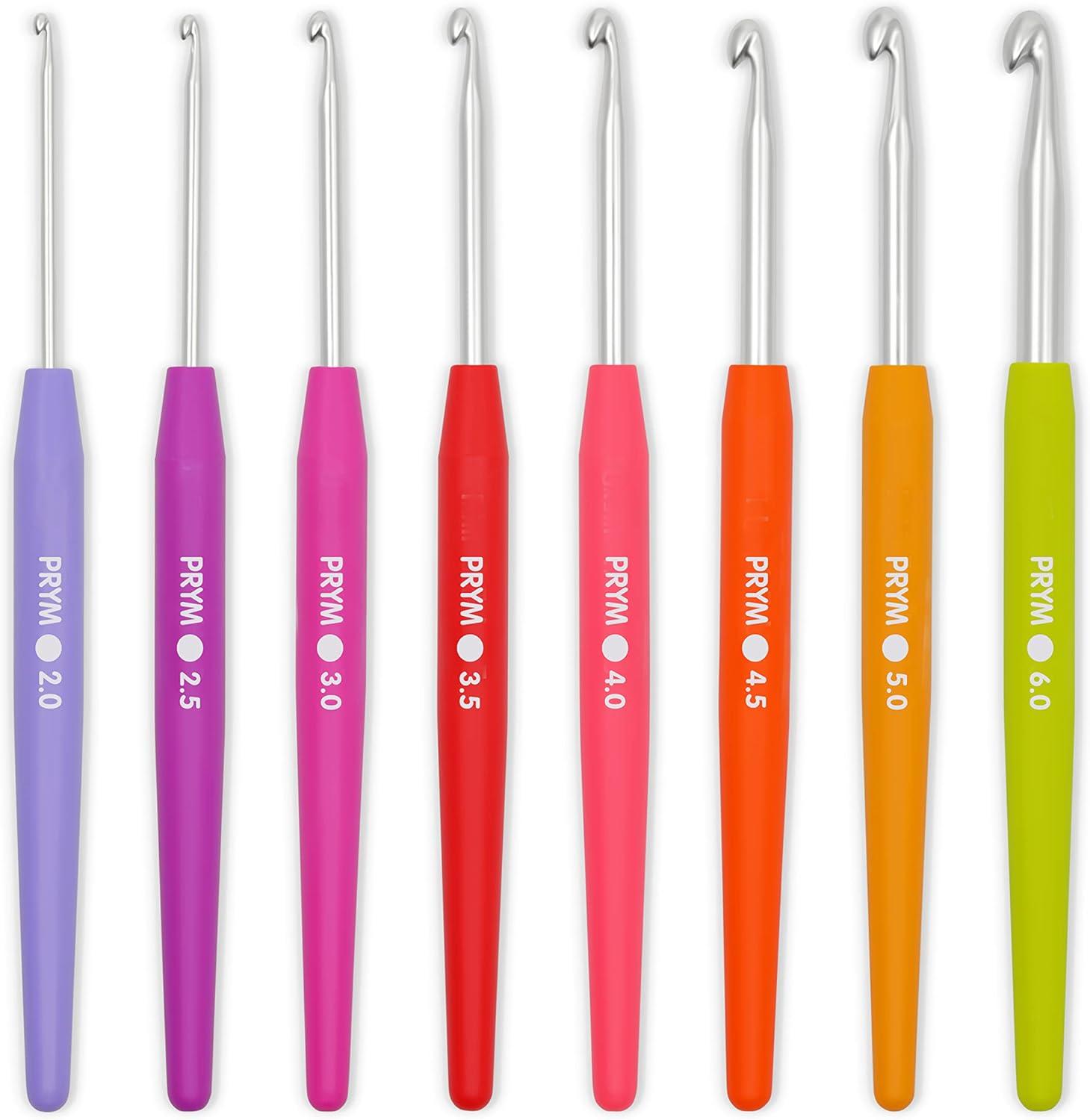 imagePrym Soft Grip Aluminum Crochet Hook Set 26mm
