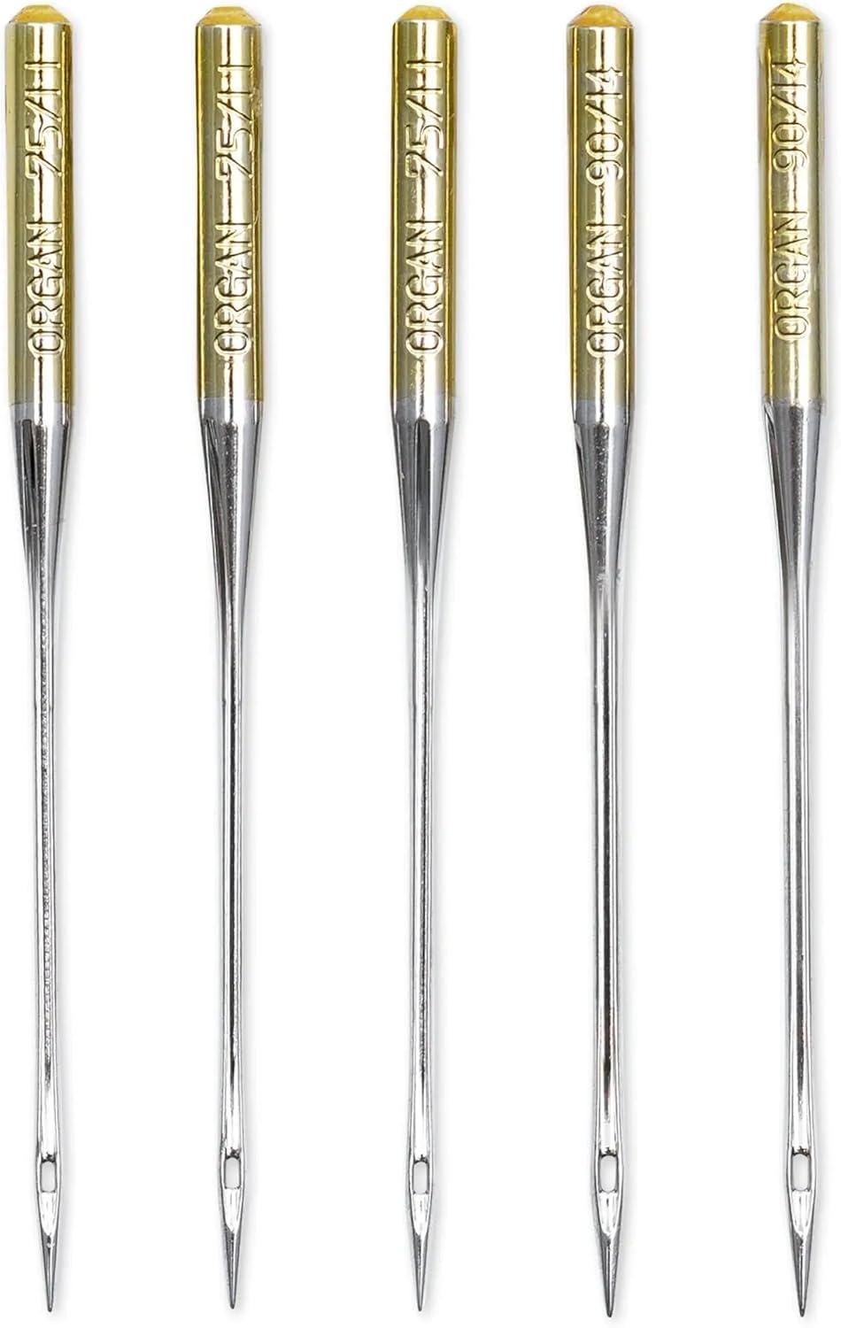imagePrym Stretch Sewing Machine Needles Sizes 11 amp14 No 75 90 5 PC