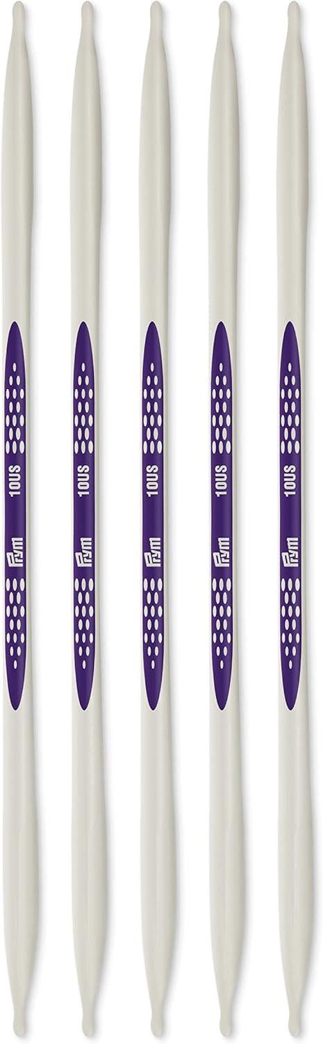 imagePyrm Ergonomics 8Inch DoublePoint Knitting Needle Size 11 5PackSize 10