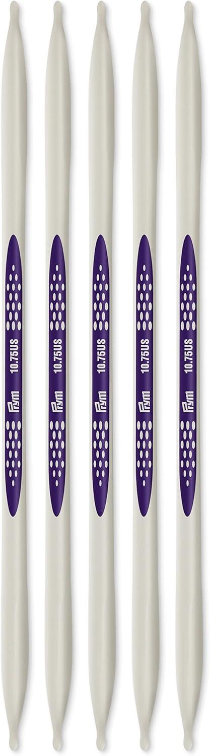 imagePyrm Ergonomics 8Inch DoublePoint Knitting Needle Size 11 5PackSize 1075