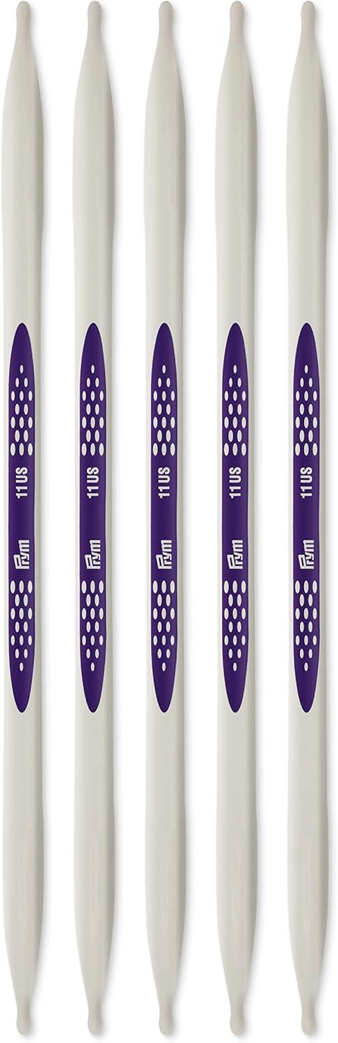 imagePyrm Ergonomics 8Inch DoublePoint Knitting Needle Size 11 5PackSize 11