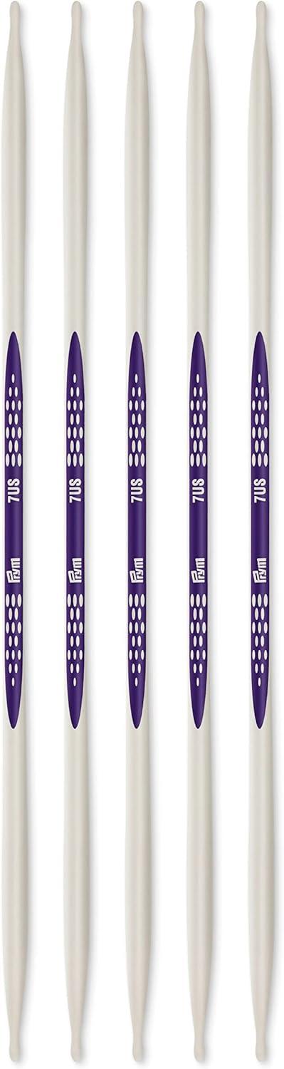 imagePyrm Ergonomics 8Inch DoublePoint Knitting Needle Size 11 5PackSize 7