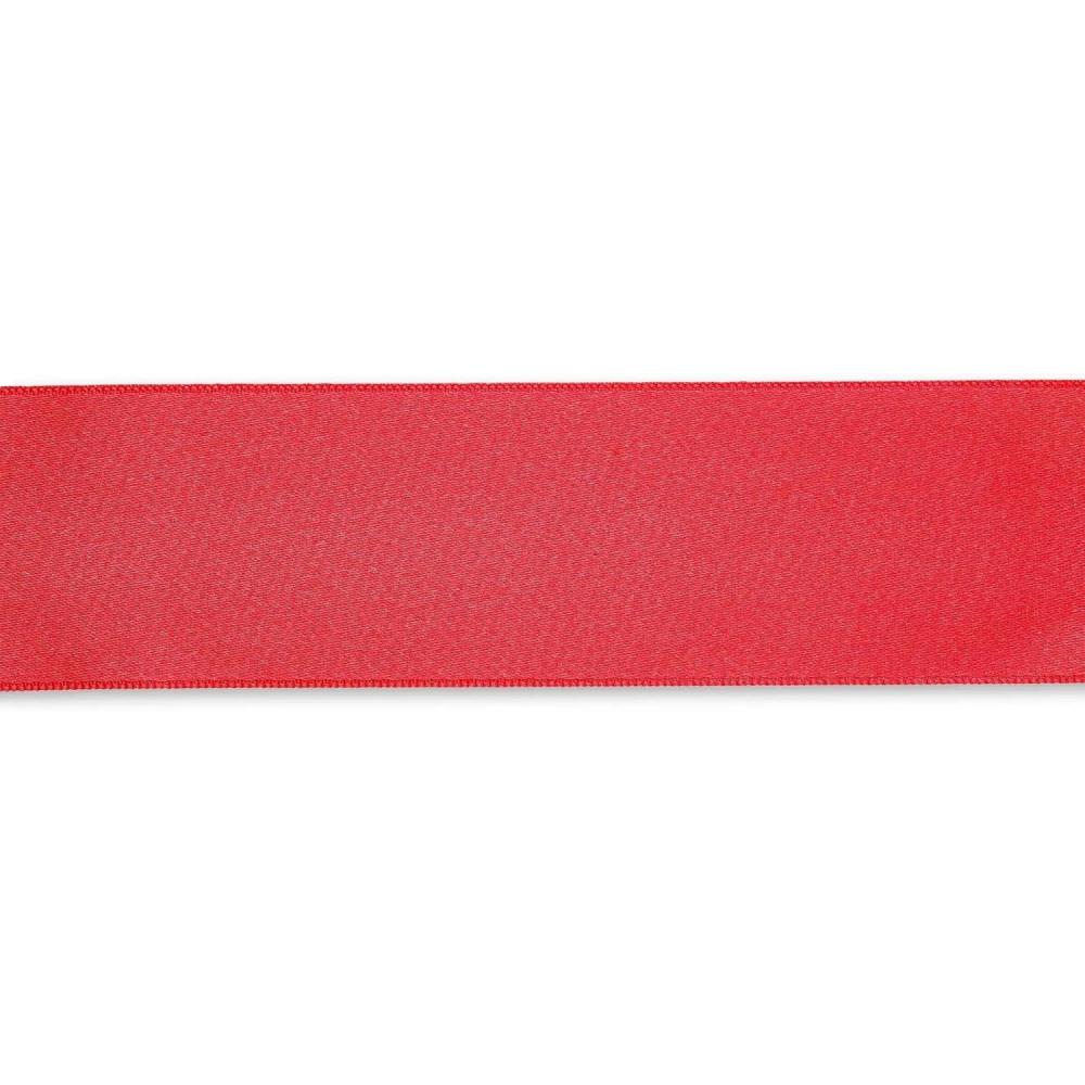 imagePrym 112 Satin Ribbon Red 3 YDDark Red