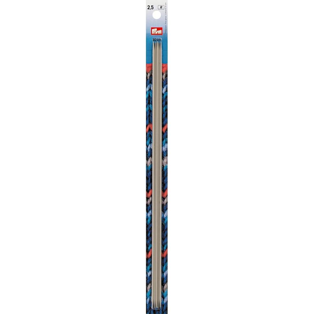 imagePrym 12 Double Point Aluminum Knitting Needles 4mmUS 15 25 mm