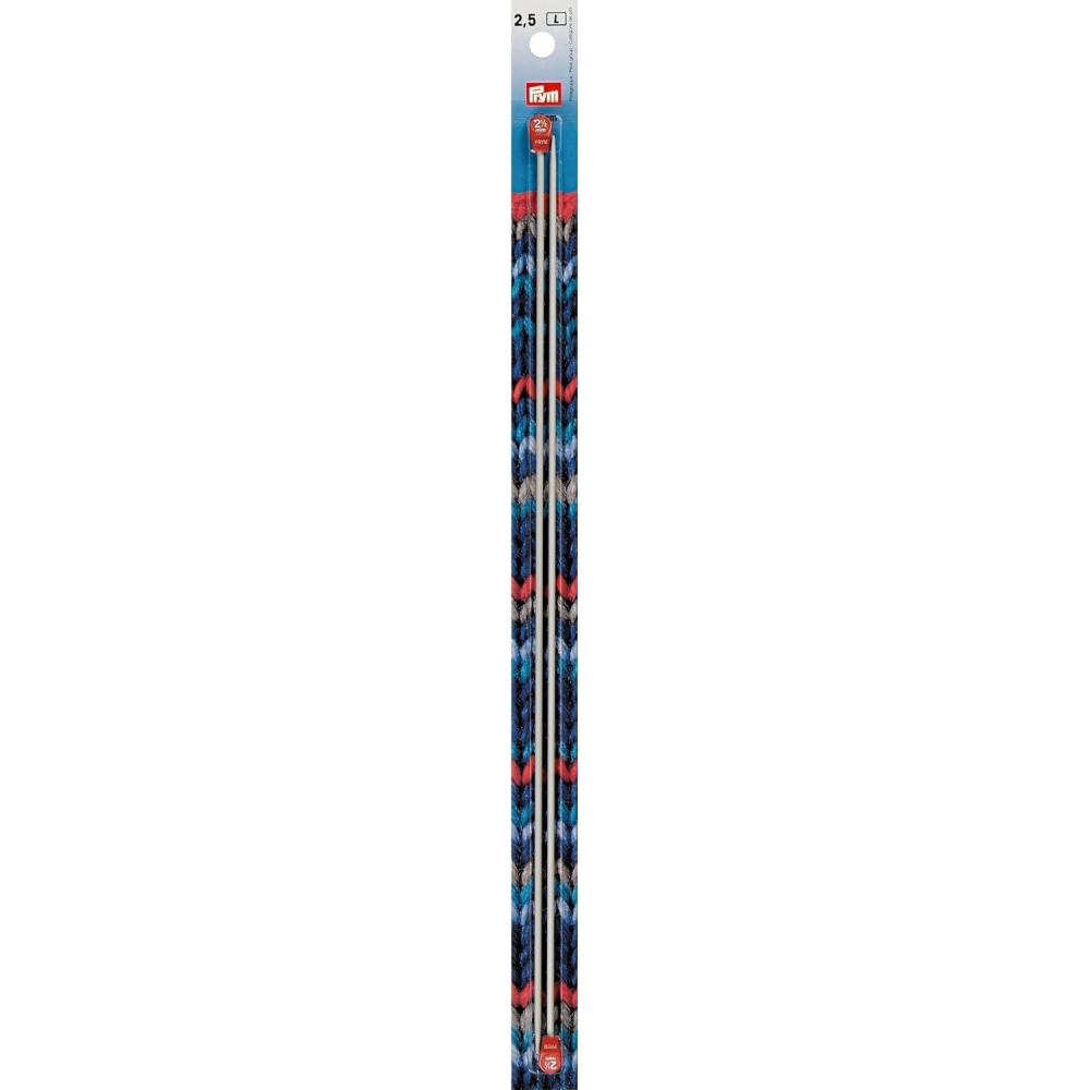imagePrym 14 Single Point Aluminum Knitting Needles 3mmUS 15 25 mm
