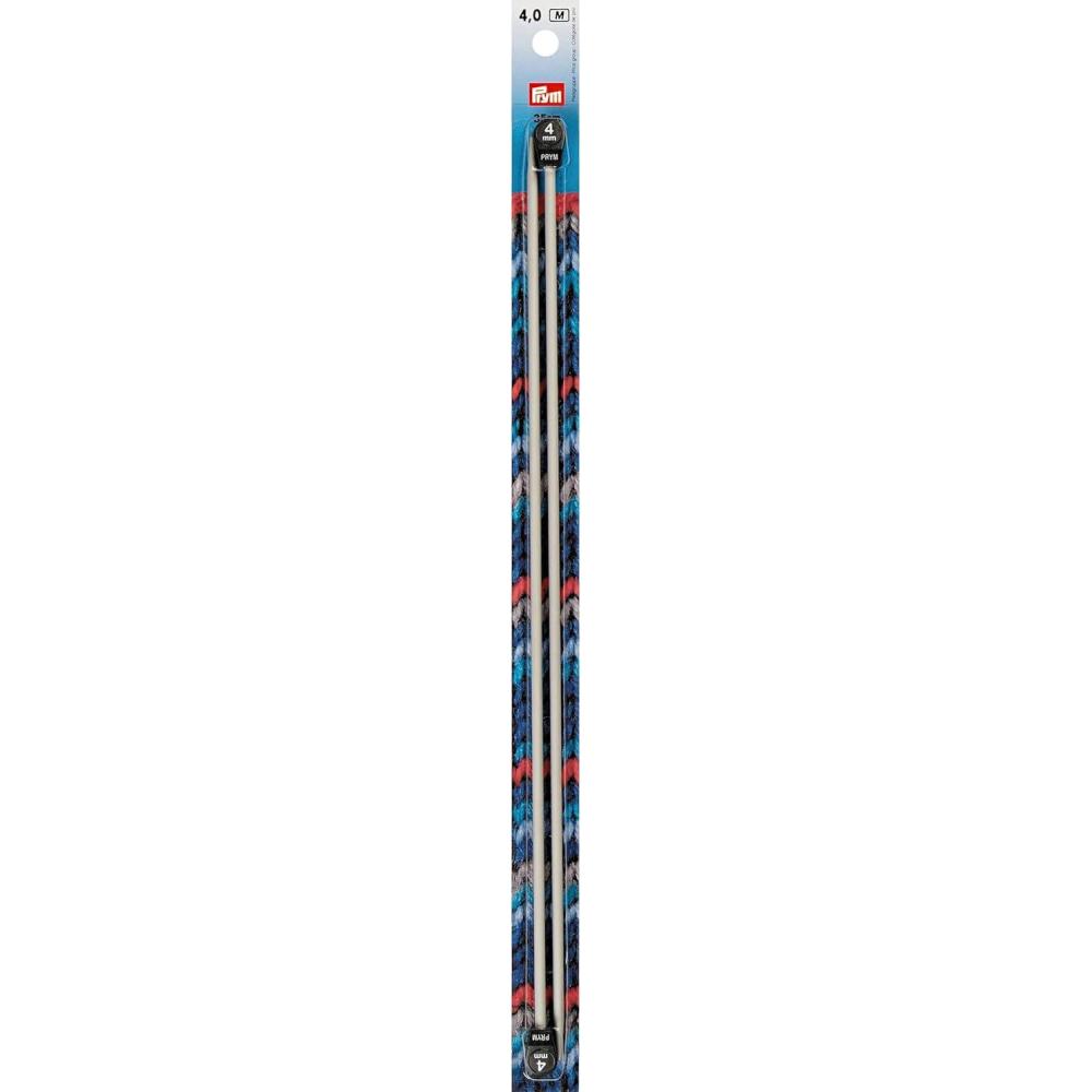 imagePrym 14 Single Point Aluminum Knitting Needles 3mmUS 6 4 mm