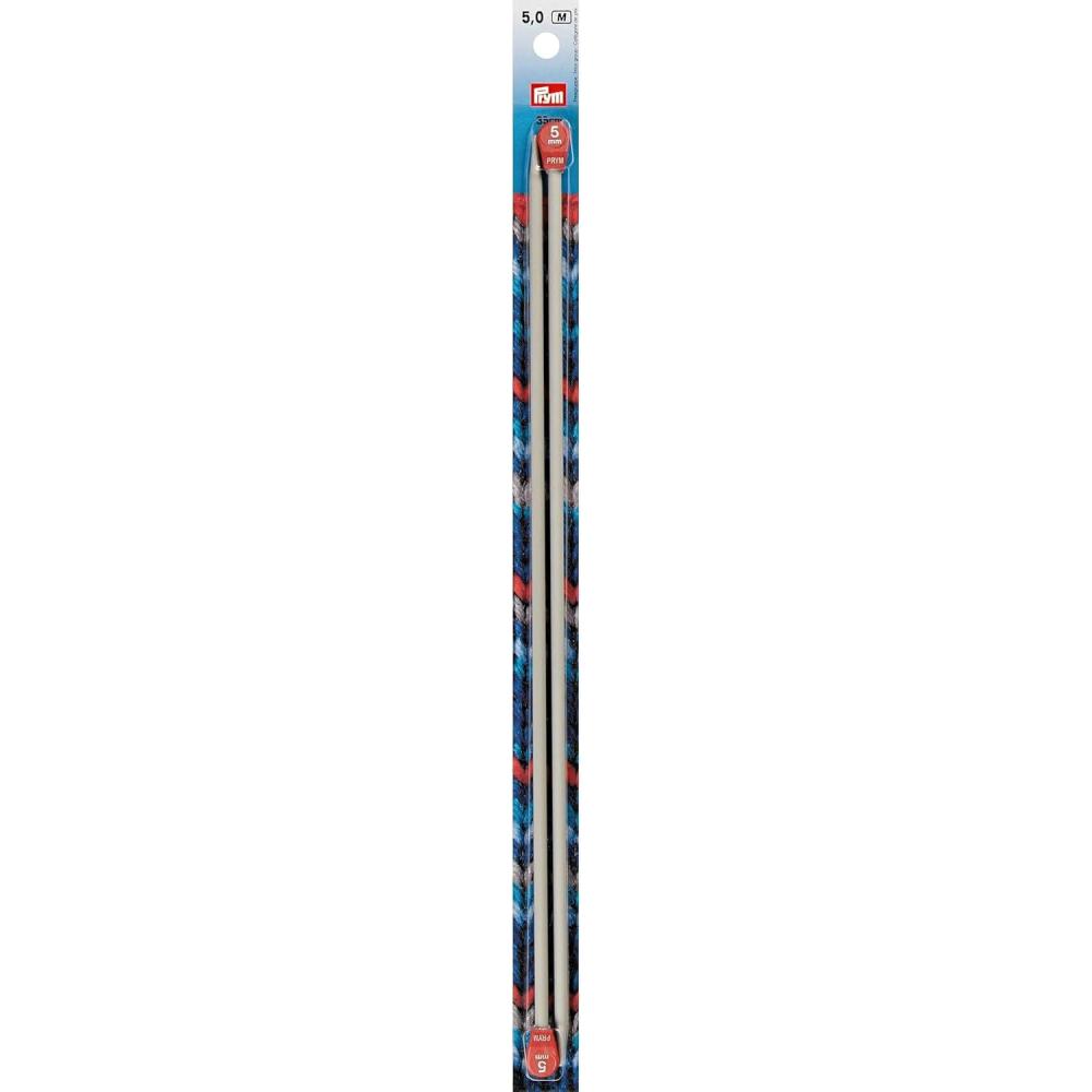 imagePrym 14 Single Point Aluminum Knitting Needles 3mmUS 8 5 mm