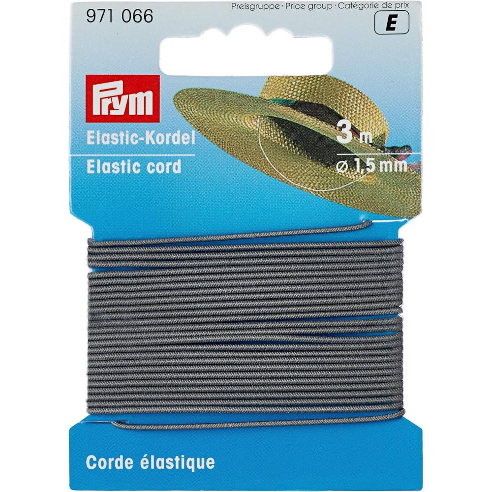 imagePrym 15mm Elastic Cord Beige 3 MGray
