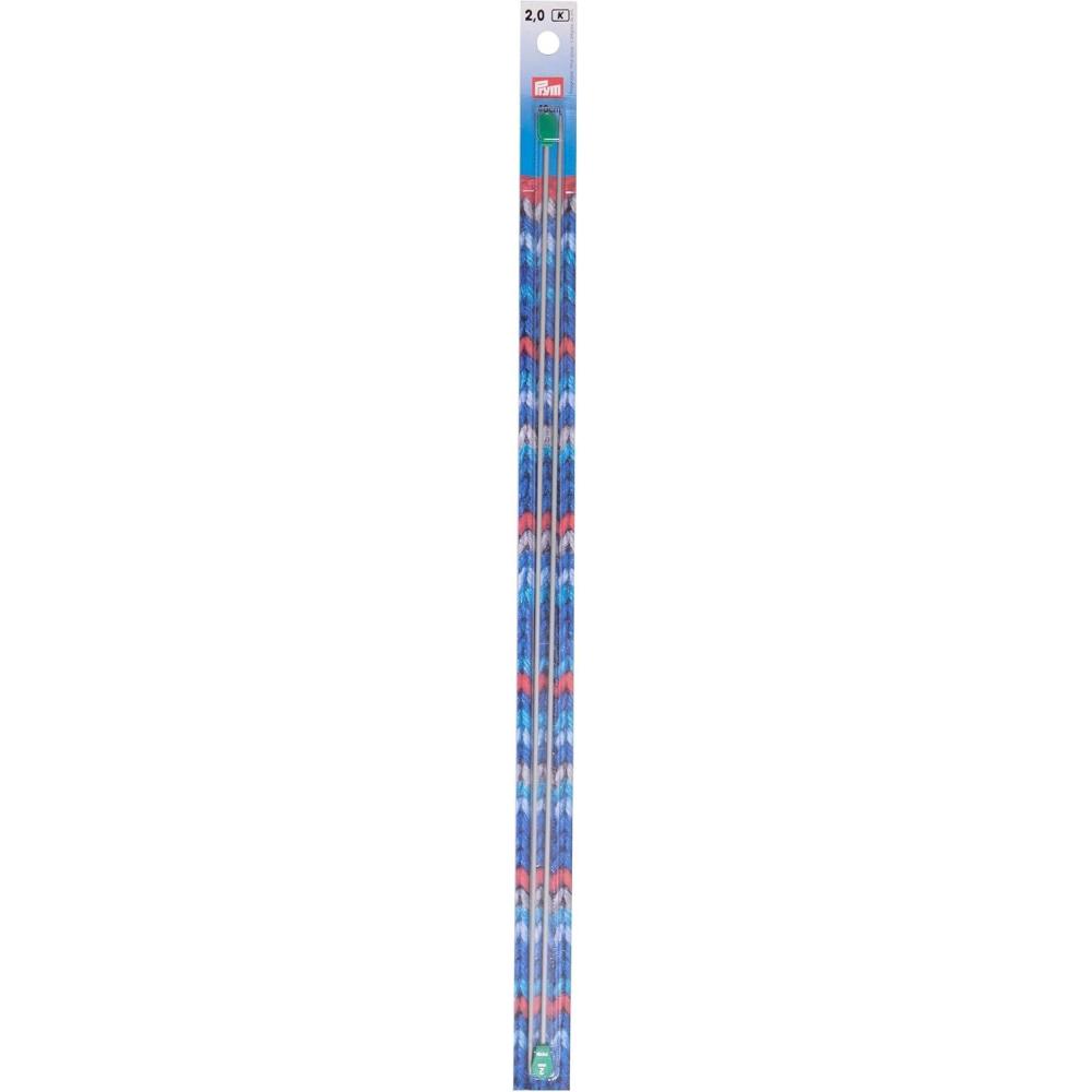imagePrym 16 Single Point Aluminum Knitting Needles 2mmUS 0 2 mm