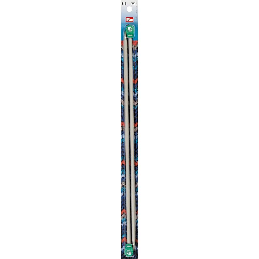 imagePrym 16 Single Point Aluminum Knitting Needles 2mmUS 105 65 mm