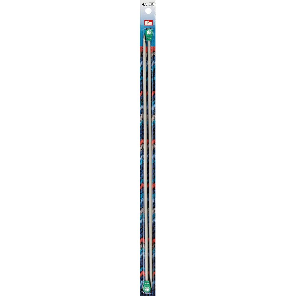 imagePrym 16 Single Point Aluminum Knitting Needles 2mmUS 7 45 mm
