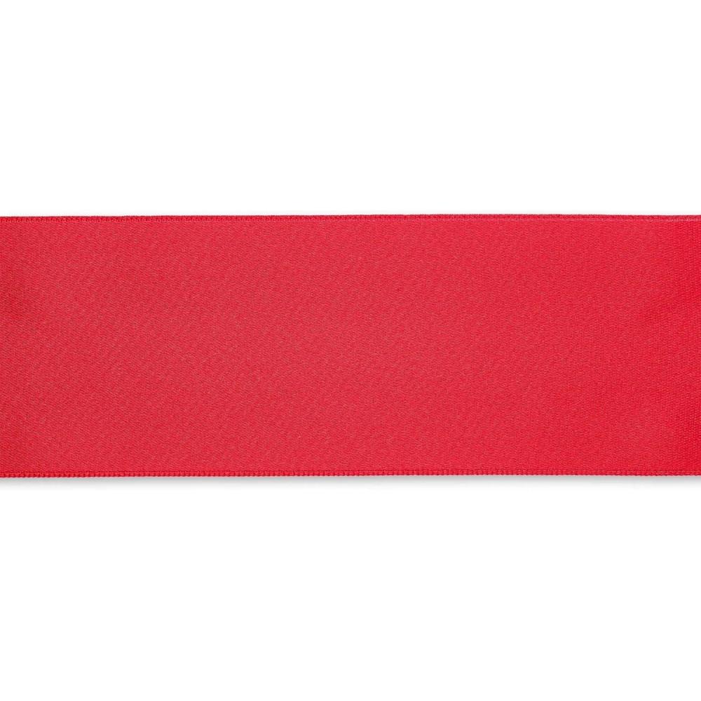 imagePrym 2 Satin Ribbon Green 3 YDDark Red