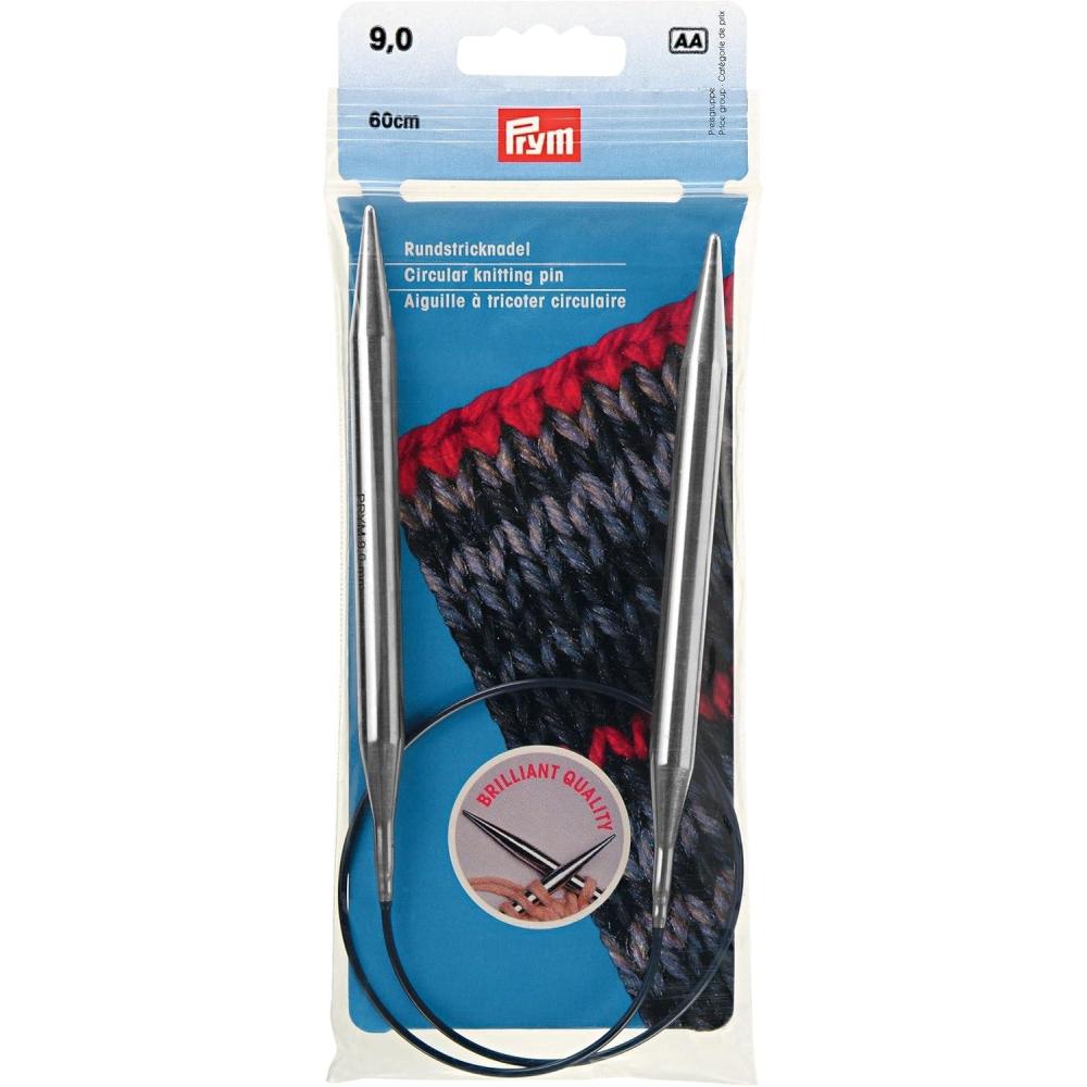 imagePrym 24 Circular Brass Knitting Needles 4mmUS 13 9 mm