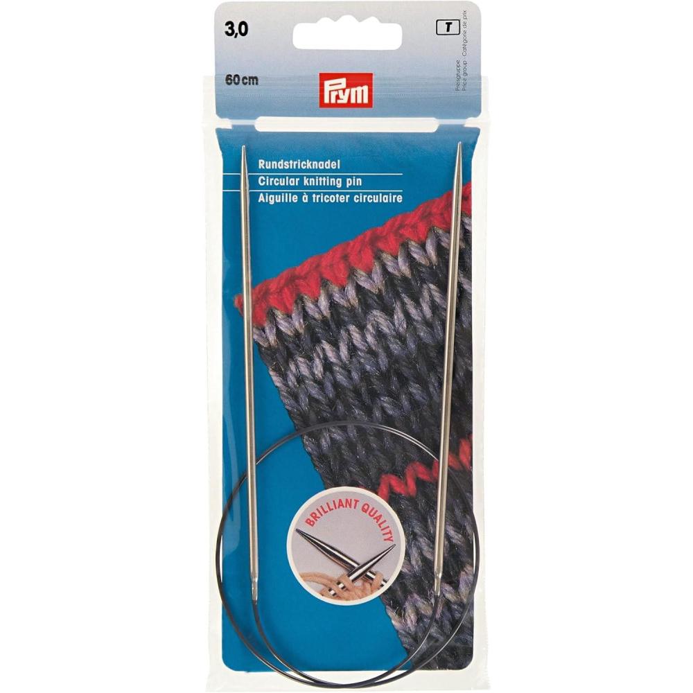 imagePrym 24 Circular Brass Knitting Needles 4mmUs 25 3 Mm