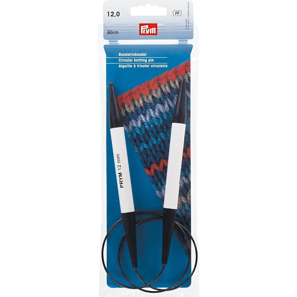 imagePrym 32 Circular Plastic Knitting Needles 12mmUs 17 12 Mm