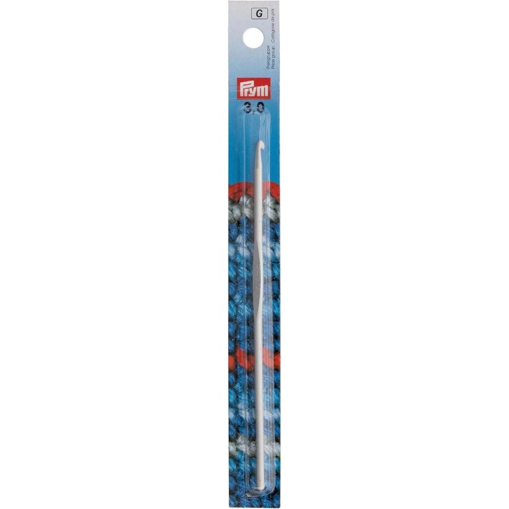 imagePrym 6 Aluminum Crochet Hook 3mm3 Mm