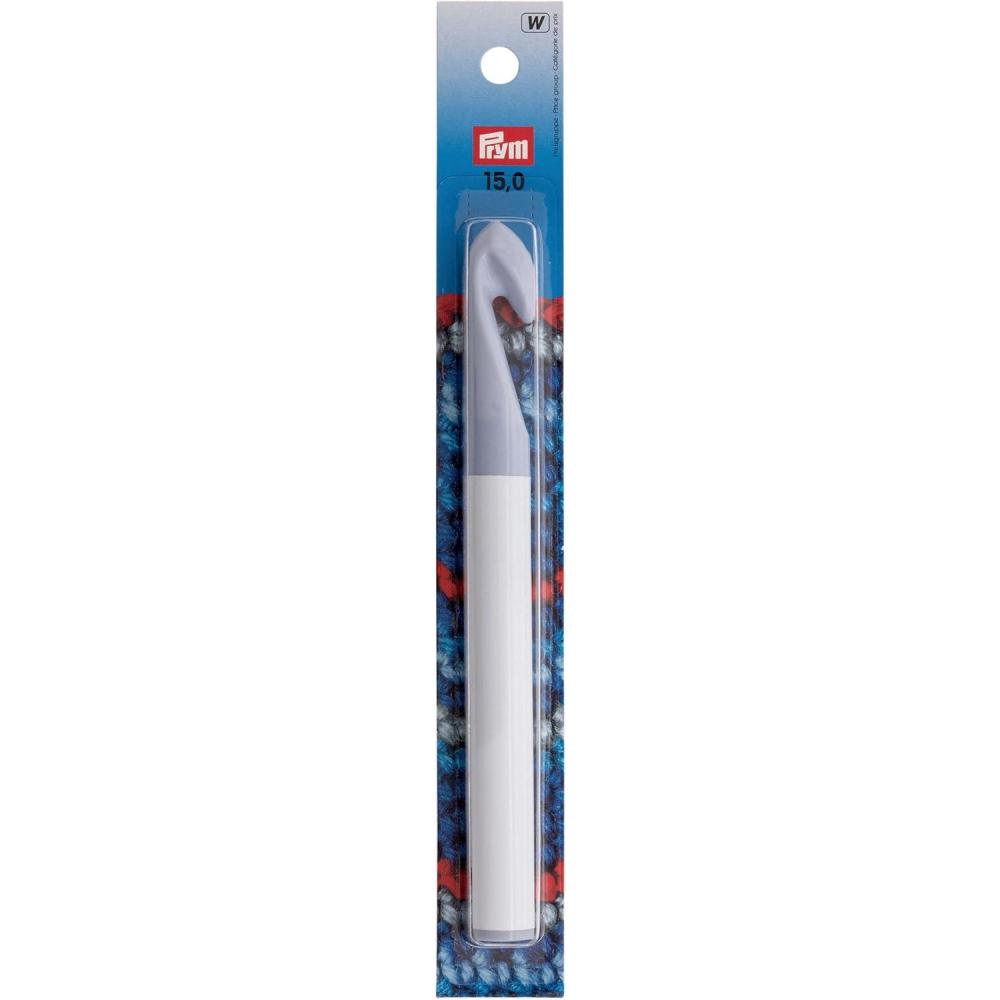 imagePrym 7 Plastic Crochet Hook 15mmGrey