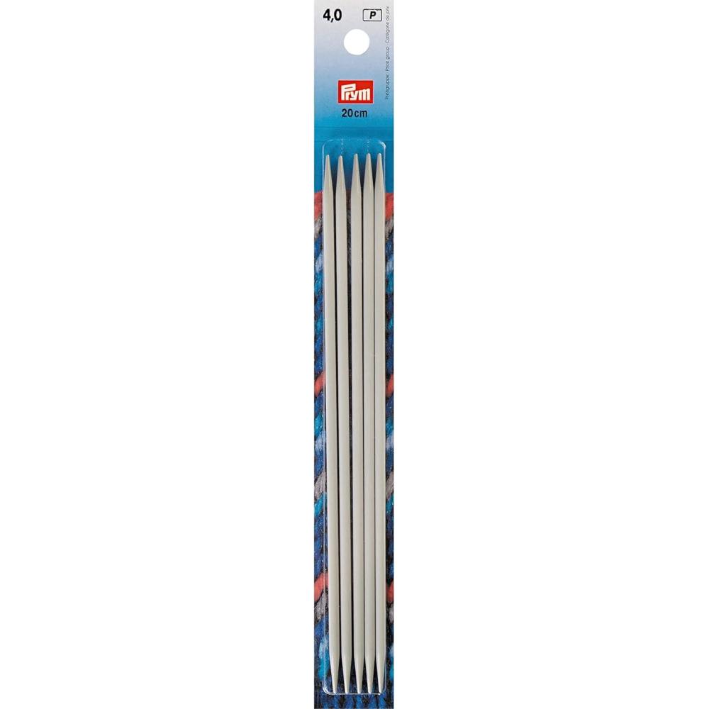 imagePrym 8 Double Point Aluminum Knitting Needles 2mmUS 6 4 mm