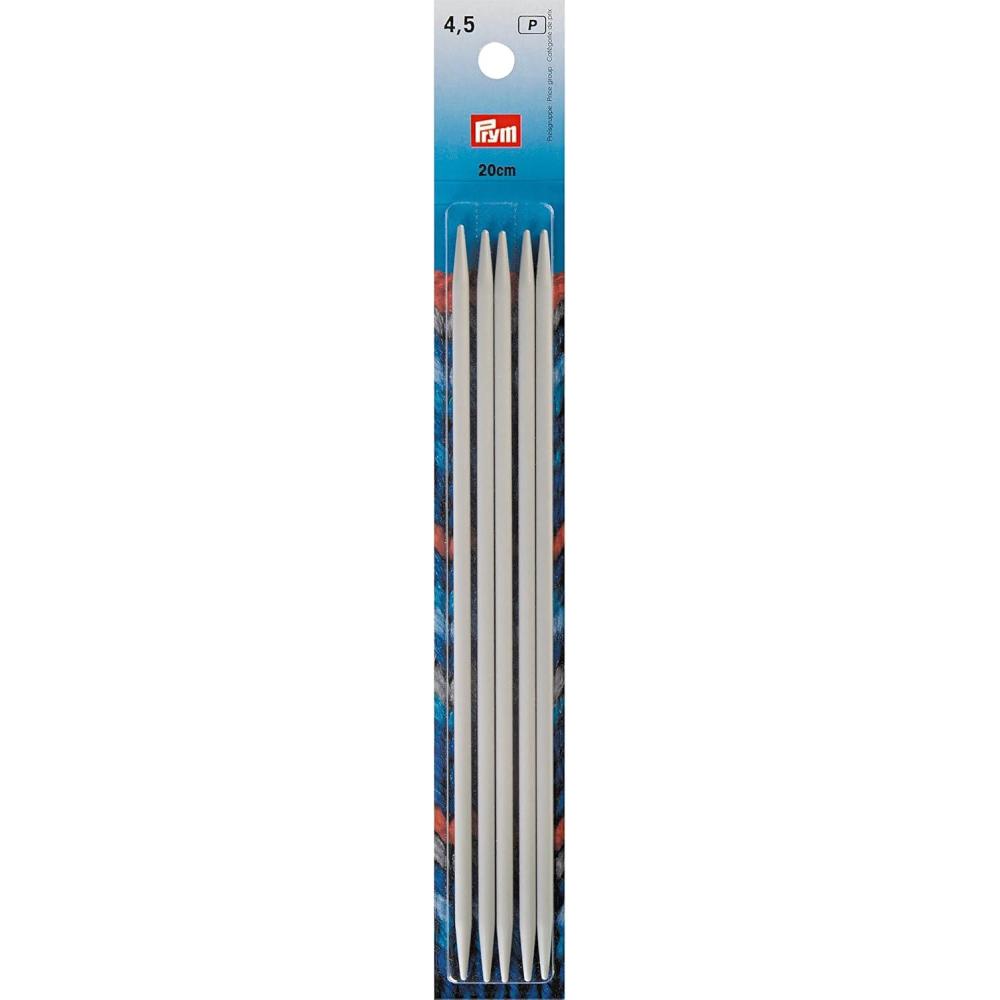 imagePrym 8 Double Point Aluminum Knitting Needles 2mmUS 7 45 mm