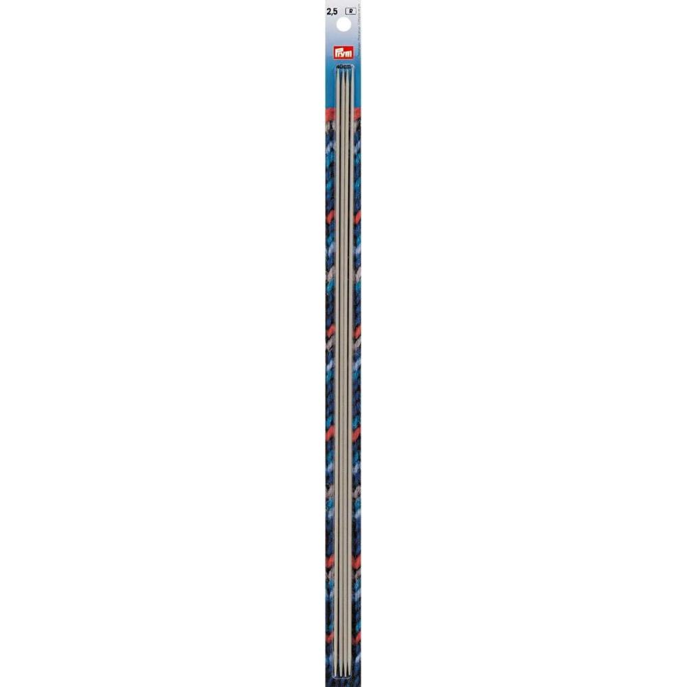 imagePrym 8 Double Point Plastic Knitting Needles 65mm25mm
