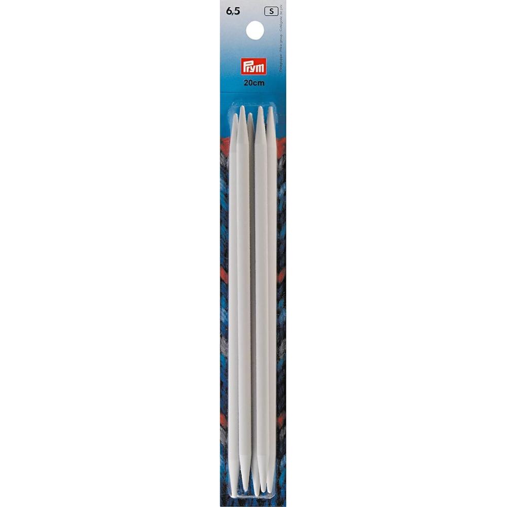 imagePrym 8 Double Point Plastic Knitting Needles 65mmUS 105 65 mm