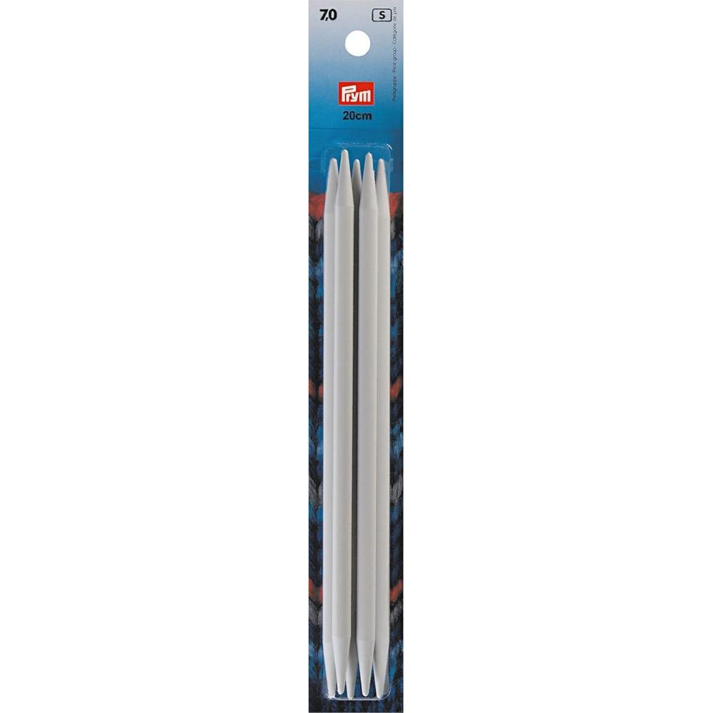 imagePrym 8 Double Point Plastic Knitting Needles 8mm7 mm