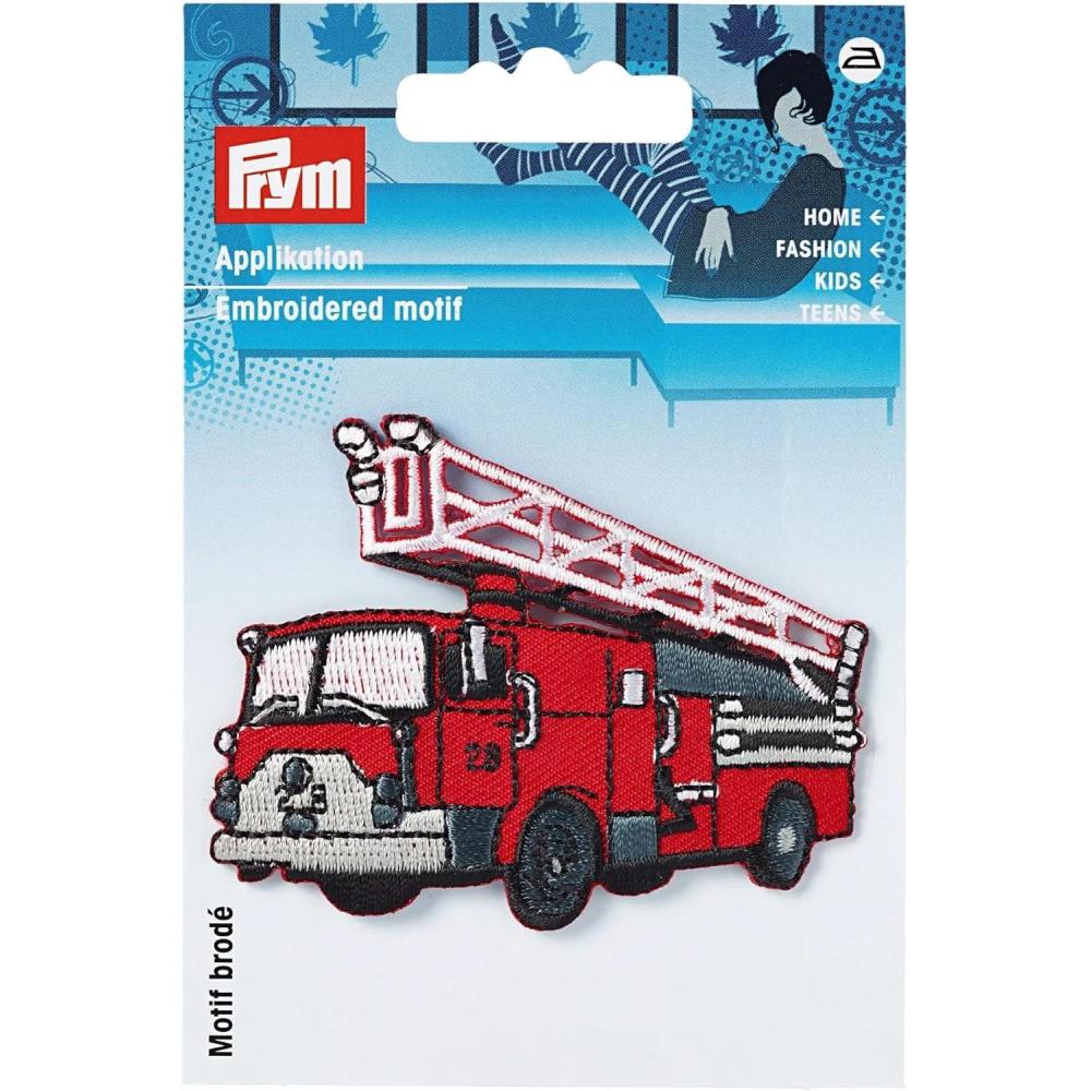 imagePrym Applique Owl 1 pcFire Engine