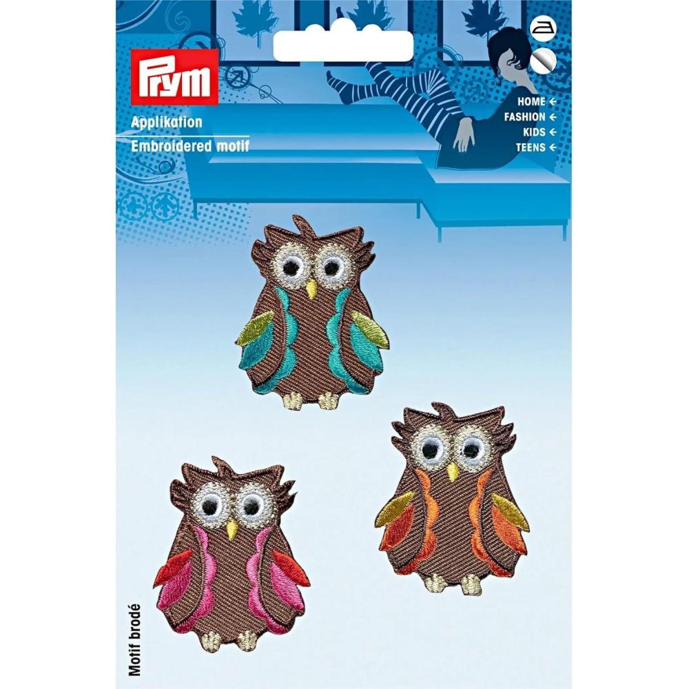 imagePrym Applique Owl 1 pcOwls