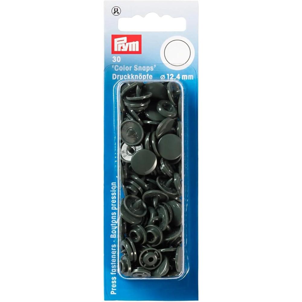 imagePrym Color Snaps 124 mm Black 30pcGray