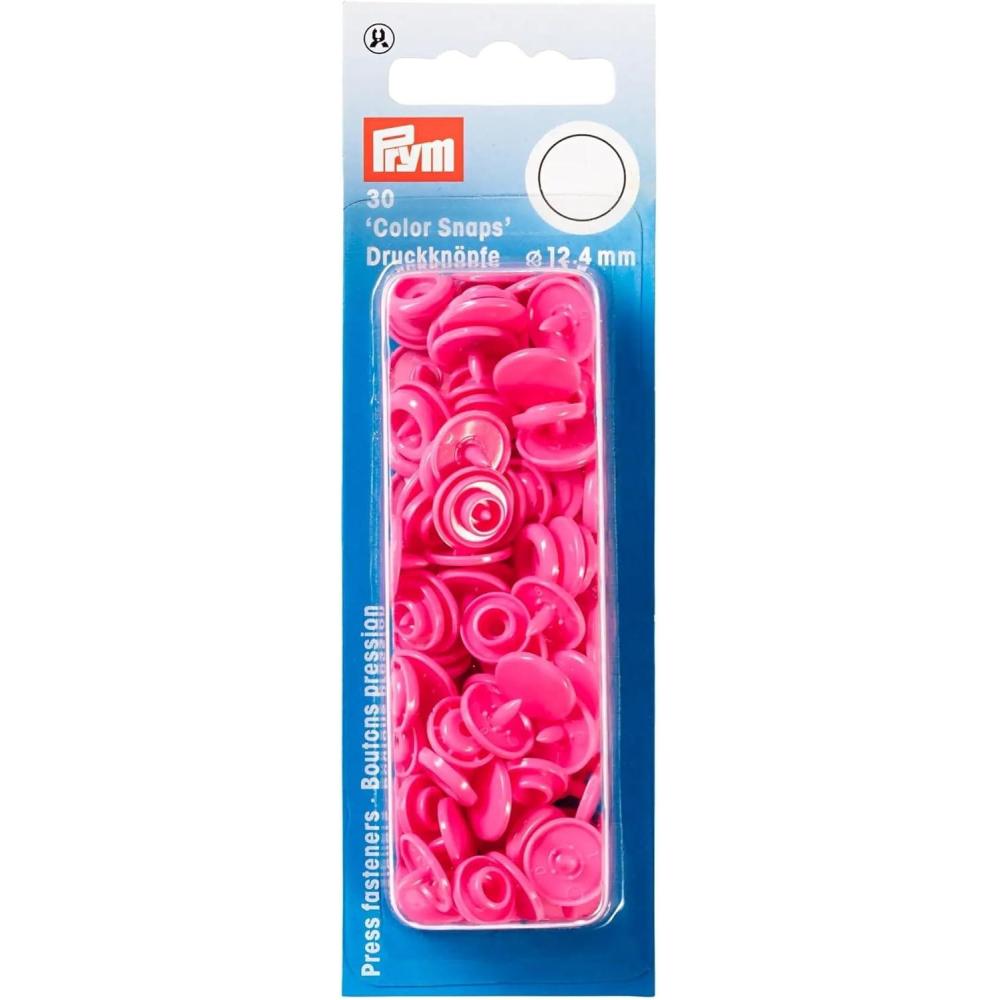 imagePrym Color Snaps 124 mm Black 30pcPink